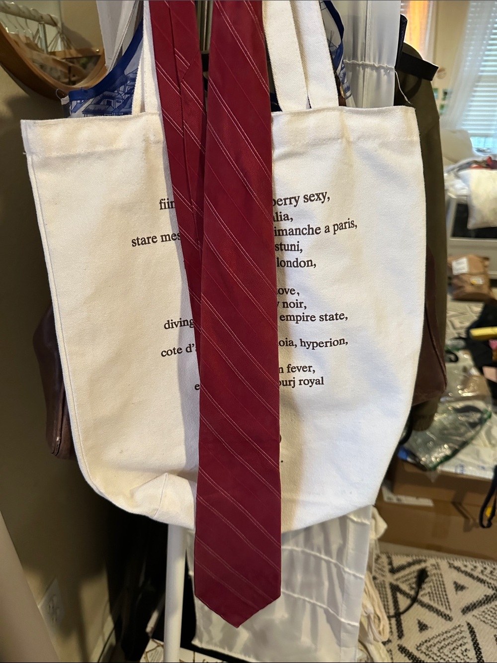 Men’s red ties